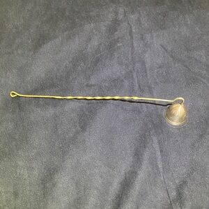 Vintage Gold Brass Candle Snuffer